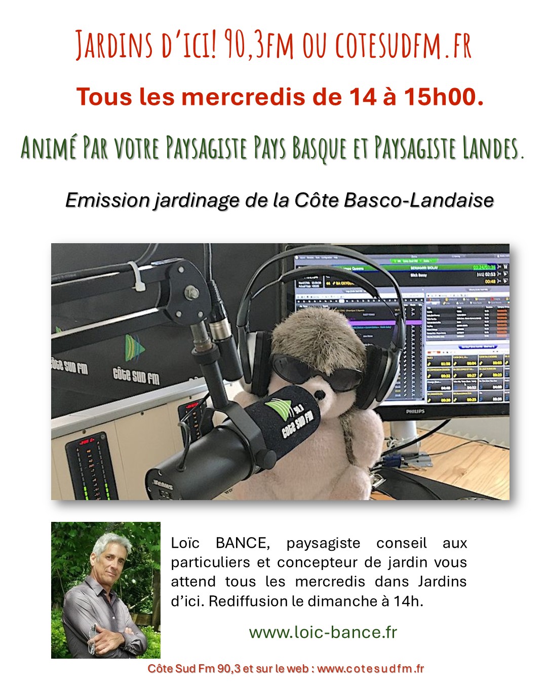 Emission jardinage de la C�te Basco-Landaise 